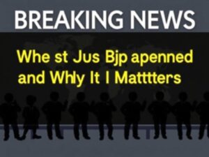 How today's breaking story unfolded and why you should care